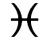 Pisces symbol